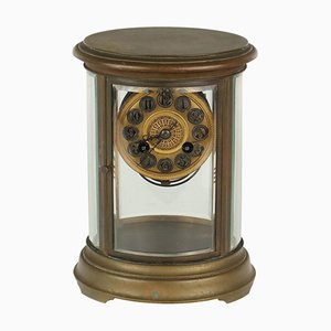 Vintage Tischuhr aus Bronze
