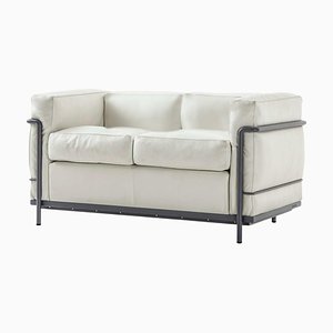 High Comfort Two-Seater Sofa by Le Corbusier