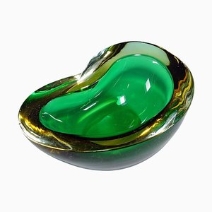 Scodella Sommerso in vetro di Murano di Seguso Vetri Darte, anni '60