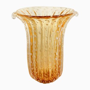 Murano Blown Glass Vase from Toso