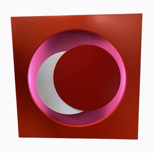 Genevieve Claisse, Relief Kreise, 1960er, Metall