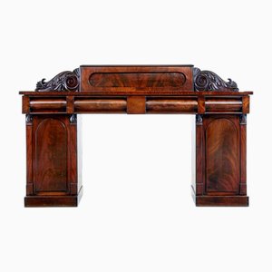 19th Century William IV Mahogany Pedestal Sideboard, 1830