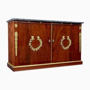 19th Century French Empire Mahogany Sideboard, 1880
