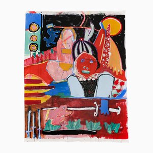 Alfonso Reyes, Achievement #2, 2022, Acrylic on Canvas