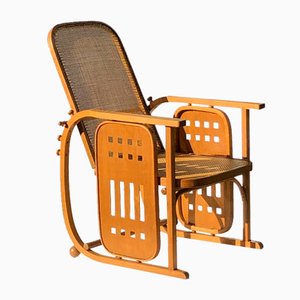 Silla Sitzmachine de Josef Hoffmann para Fischel, Austria, años 10