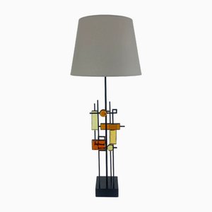 Tall Modernist Table Lamp from Svend Aage Holm Sørensen for Holm Sørensen, Denmark, 1960s