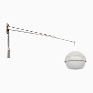 Lampada da parete grande girevole con contrappeso di Sergio Asti per Arredoluce, Italia, 1966