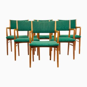 Mid-Century Scandinavian Armchairs, 1960, Set of 6