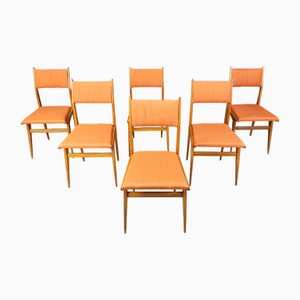 Mid-Century Italian Dining Chairs, 1950s, Set of 6