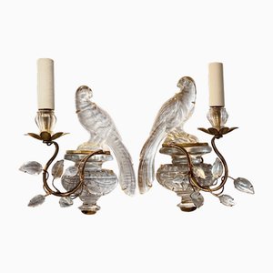 Small Wall Sconces from Maison Baguès, 1960s, Set of 2