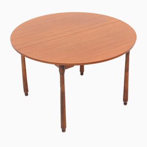 Round Teak Table Top, 1960s