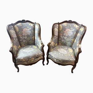 Fauteuils Bergère Louis XV, 1920s, Set de 2