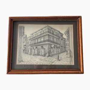 Archie C. Boyd, Nueva Orleans, 1974, Impresión, Enmarcado