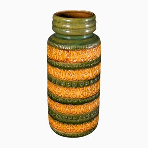 Tall Vintage German Lava Stick Stand in Ceramic, 1970