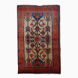 Antiker handgefertigter orientalischer Teppich, 1900er