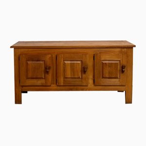 Brutalist Sideboard in Elm, 1950s