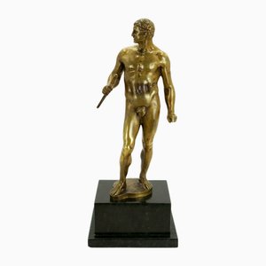 Hermann Volz, Guerriero nudo con spada corta, 1935, bronzo