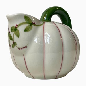 Art Deco Ceramic Pumpkin Jug from Sorgenfri, 1940s