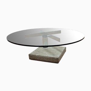 Coffee Table attributed to Giovanni Offredi, 1970s