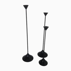 Candelabros posmodernos, años 80. Juego de 3