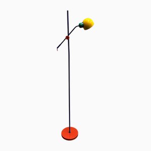 Postmodern Multicolor Metal Floor Lamp from Veneta Lumi, Italy, 1980s