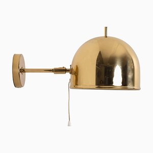 Lámparas de pared modelo V-75 de Bergboms, Suecia, años 60. Juego de 2