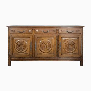 Sideboard in Oak by Dudouyt, 1940s