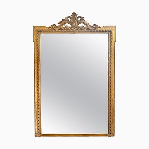 Large Antique French Mirror, 1850