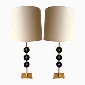 French Table Lamps by Nicolas Dewael for Fondica, 1990s, Set of 2
