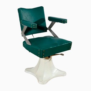 Friseurstuhl aus Kunstleder, 1960er