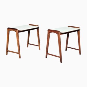 Mid-Century Beistelltische, 1960er, 2er Set