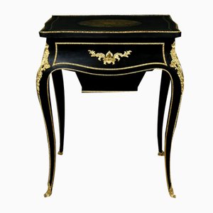 Napoleon III. Arbeiter aus geschwärztem Birnbaumholz, Mitte 19. Jh.