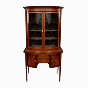 Vitrine aus Mahagoni, 1920er