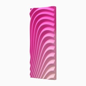 Wave Gradient Wall Sculpture by Arno Hoogland