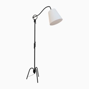 Dreibeinige Stehlampe aus Eisen von Jean Royère, 1950