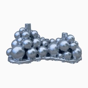 Bubbles Candelabra 03 Silver by Carla Galmés Munar