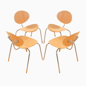 Model Mosquito Dining Chairs by Elmar Flötotto for Flötotto, Set of 4