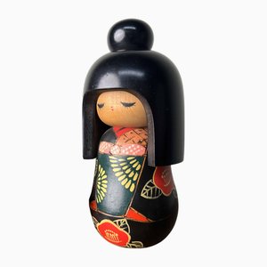 Vintage Japanese Kokeshi Figurine, 1960s