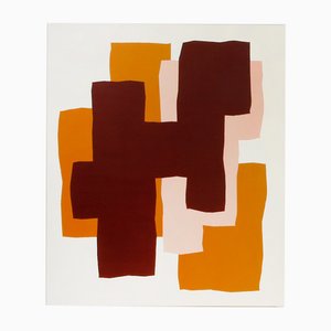 Caroline Leseur, Sand Hills N° 1, Acrylic on Canvas