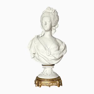 Marie Antoinette Bust, 1800s, Porcelain