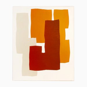 Caroline Leseur, Sand Hills N° 3, Acrylic on Canvas