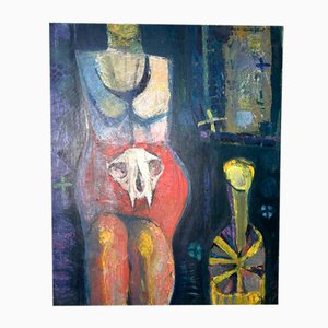 Senō, Mysterious Elegance, 1964, Öl auf Leinwand