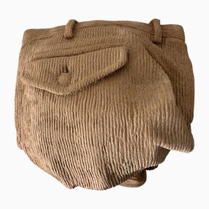 Roger Denton, Pantalon Plié Sculpté à la Main, 21e Siècle, Pierre