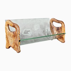 Handheld Bookcase by Ludvika Smrčková for Krásná Jizba