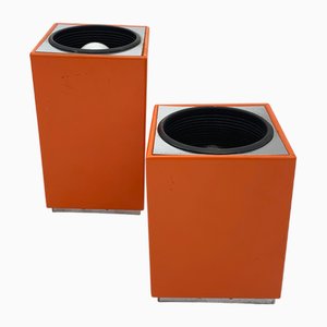 Deckenlampen von Athena Lighting Company, 1970er, 2er Set