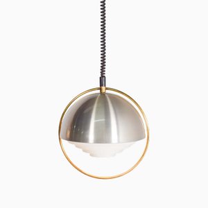 Mid-Century Space Age Pendant Light, Denmark, 1970s