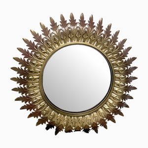 Wrought Iron Sun Mirror