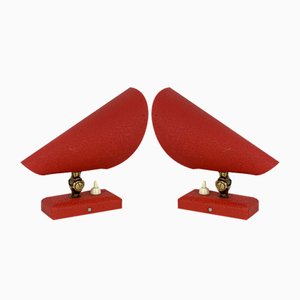 Mid-Century Wandlampen von Erik Warna für Ewa, Schweden, 1950er, 2er Set