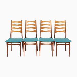 Vintage Dining Chairs, Germany, 1960s, Set of 4