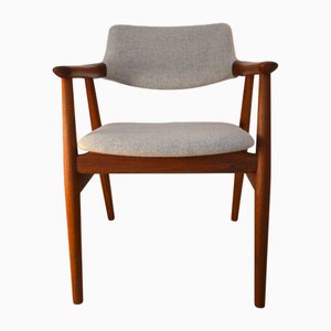 Vintage Danish Teak Model GM11 Armchair by Erik Kirkegaard for Glostrup, 1960s